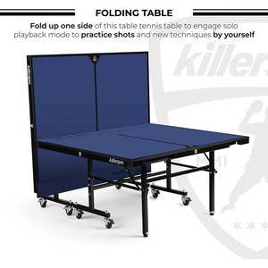 Killerspin 415 Series Max DeepBlu Indoor Folding Table