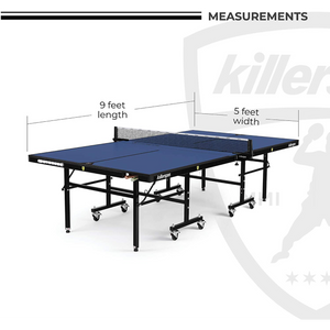 Killerspin 415 Series Max DeepBlu Indoor Folding Table