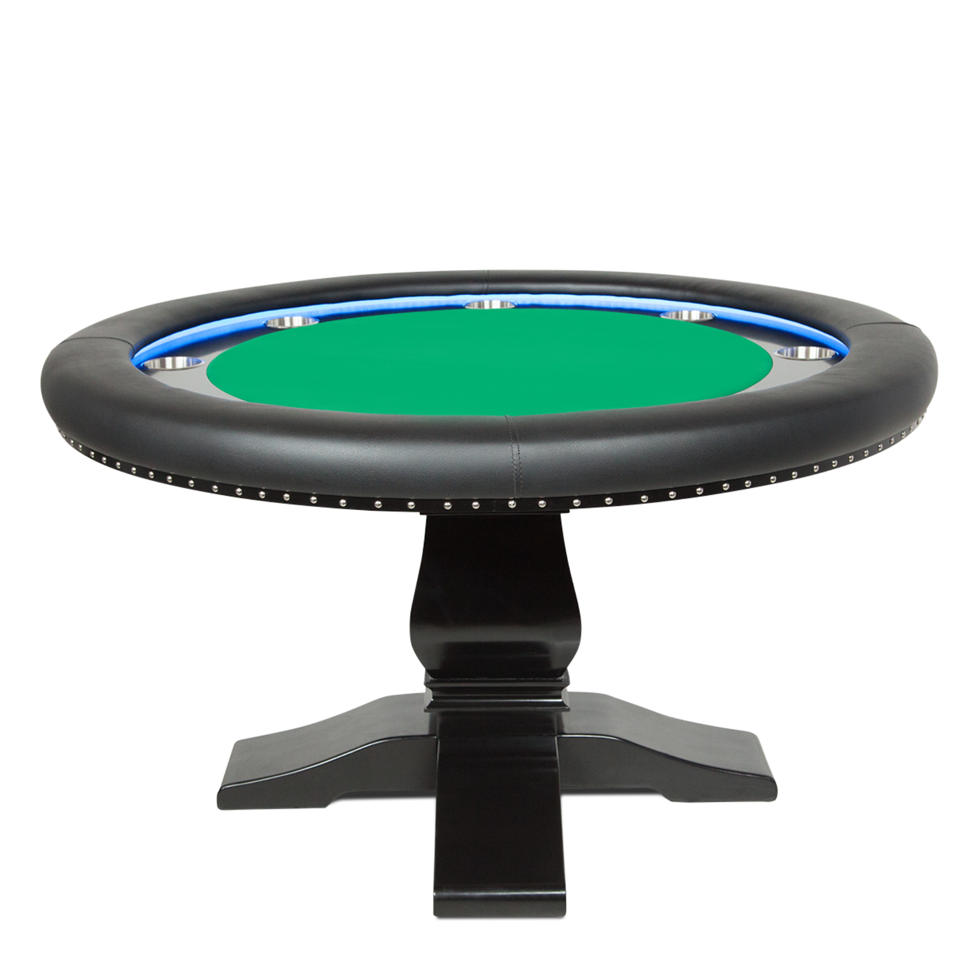 BBO Ginza LED Round Poker Table