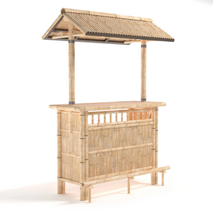 RAM Game Room 60" Bamboo Tiki Bar