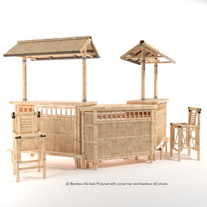 RAM Game Room 60" Bamboo Tiki Bar