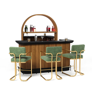 RAM Game Room Prohibition 84" Cocktail Bar Full Set