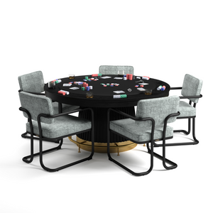 RAM Game Room Prohibition 60" Poker Table