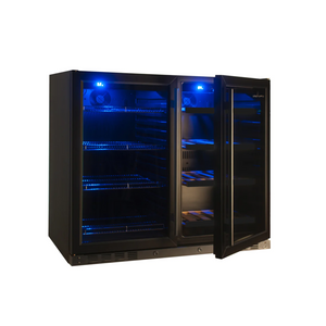 KingsBottle 39" Under Counter Wine And Beer Fridge Combo