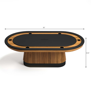 RAM Game Room Prohibition Texas Hold'em Poker Table