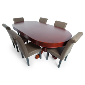 BBO Poker Tables Oval Dining Top (Elite/Elite Alpha/Rockwell)