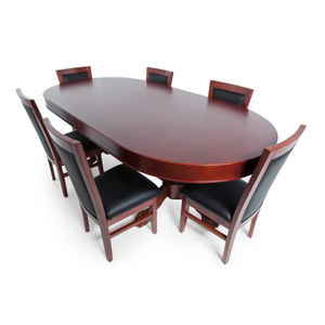 BBO Poker Tables Oval Dining Top (Elite/Elite Alpha/Rockwell)